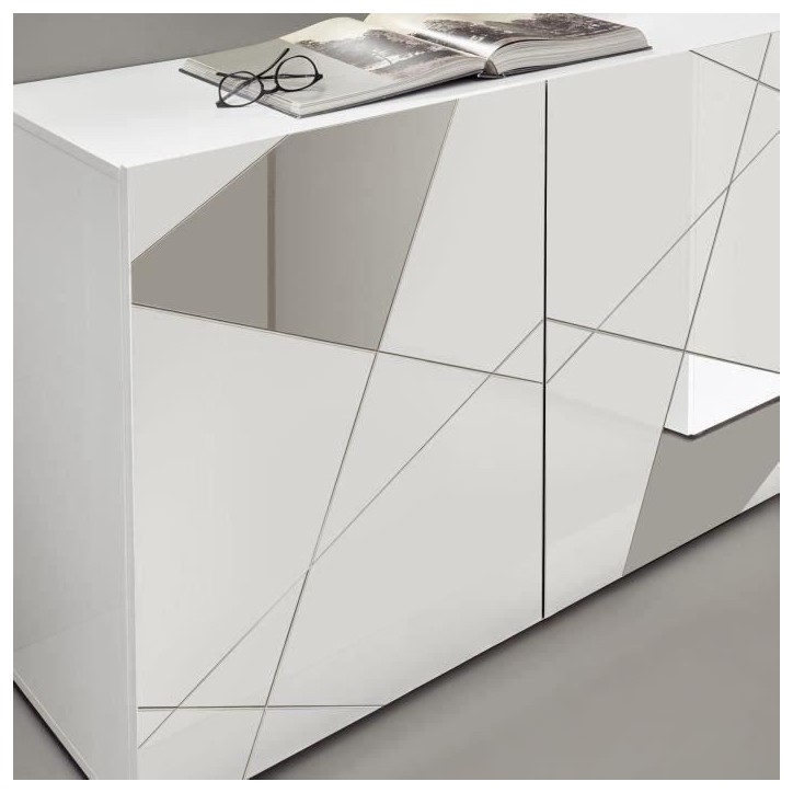 Ensemble Sejour : Buffet 3P 181 cm + Meuble TV 181 cm - Victory