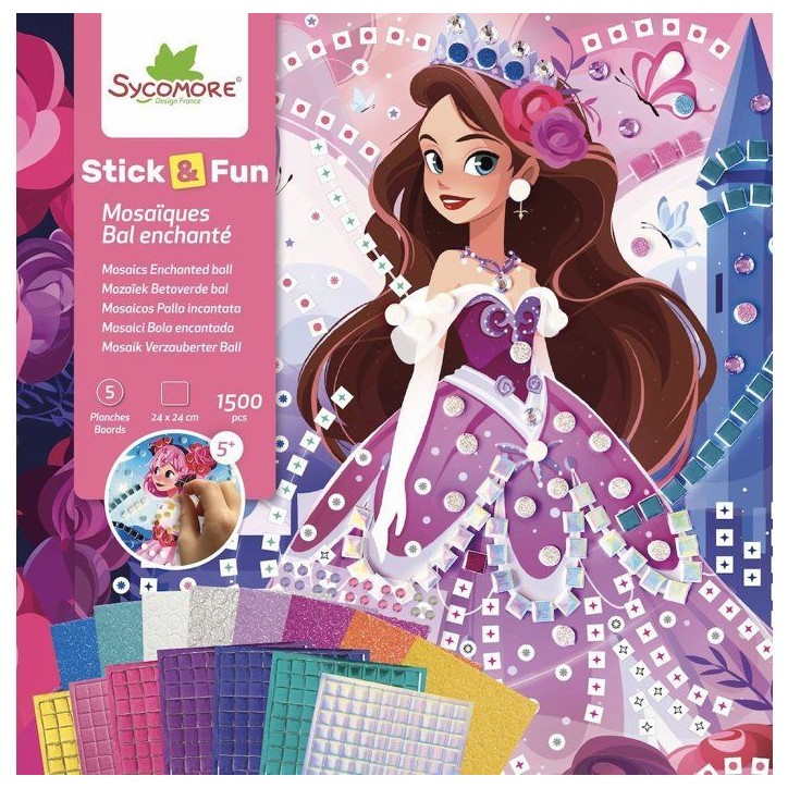 Mosaiques - SYCOMORE - Stick'N Fun - Bal enchanté - Des 5 ans Mosaiques - SYCOMORE - Stick'N Fun - Bal enchanté - Des 5 ans