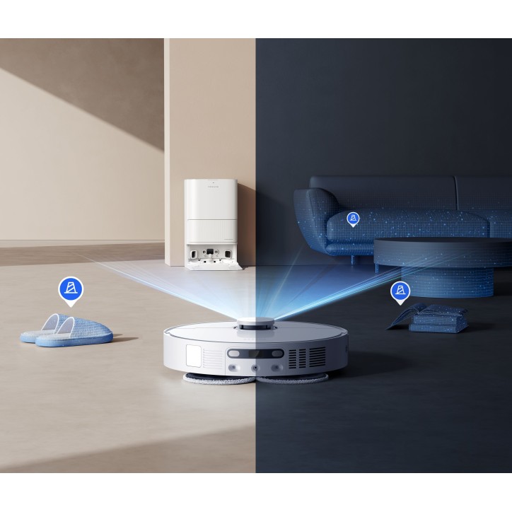DREAME D20 Ultra - Aspirateur Robot Laveur - 13000 Pa - Technologie Smart Pathfinder - Cartographie 3D DREAME D20 Ultra - Aspirateur Robot Laveur - 13000 Pa - Technologie Smart Pathfinder - Cartographie 3D