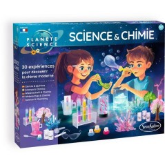 Kit Scientifique - SENTOSPHERE - Science et Chimie - 30 expériences -