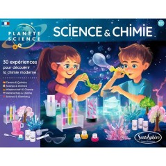 Kit Scientifique - SENTOSPHERE - Science et Chimie - 30 expériences -