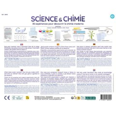 Kit Scientifique - SENTOSPHERE - Science et Chimie - 30 expériences -