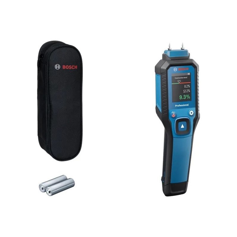 Humidimetre - BOSCH - GMP 1-13 - Écran LCD couleur - Mesure 37 types