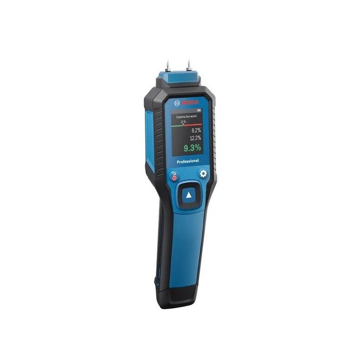Humidimetre - BOSCH - GMP 1-13 - Écran LCD couleur - Mesure 37 types de bois - IP65 Humidimetre - BOSCH - GMP 1-13 - Écran LCD couleur - Mesure 37 types de bois - IP65