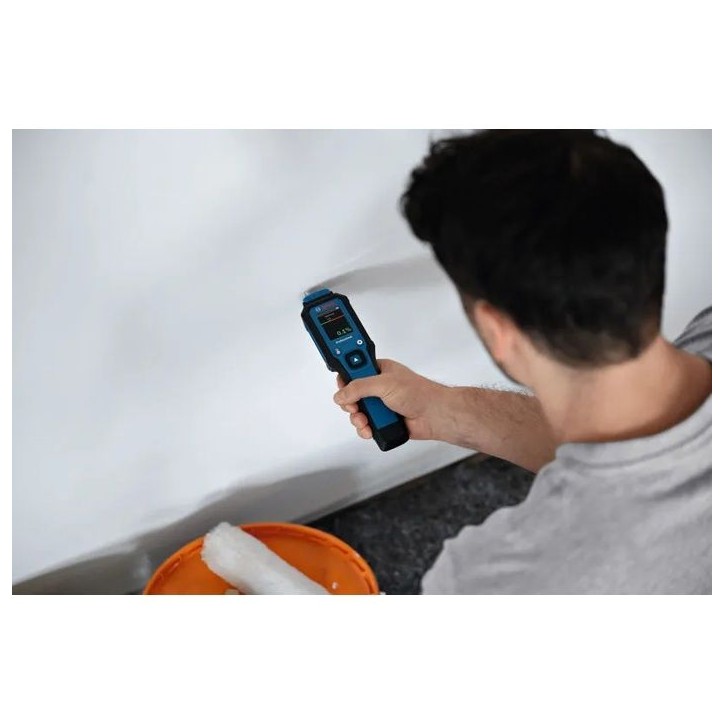 Humidimetre - BOSCH - GMP 1-13 - Écran LCD couleur - Mesure 37 types de bois - IP65 Humidimetre - BOSCH - GMP 1-13 - Écran LCD couleur - Mesure 37 types de bois - IP65