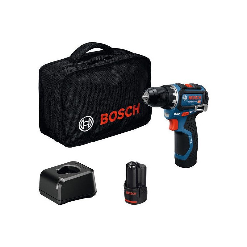 Perceuse-visseuse BOSCH PROFESSIONAL - GSR 12V-32 + 2 batteries GBA2.0