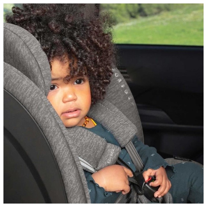 Siege auto - BABYAUTO - SCUDDA GREY DOBBY - De la naissance a 12 ans - 0-36 kg - I-Size - ISOFIX - Pivotant 360° - ECE R129 Siege auto - BABYAUTO - SCUDDA GREY DOBBY - De la naissance a 12 ans - 0-36 kg - I-Size - ISOFIX - Pivotant 360° - ECE R129