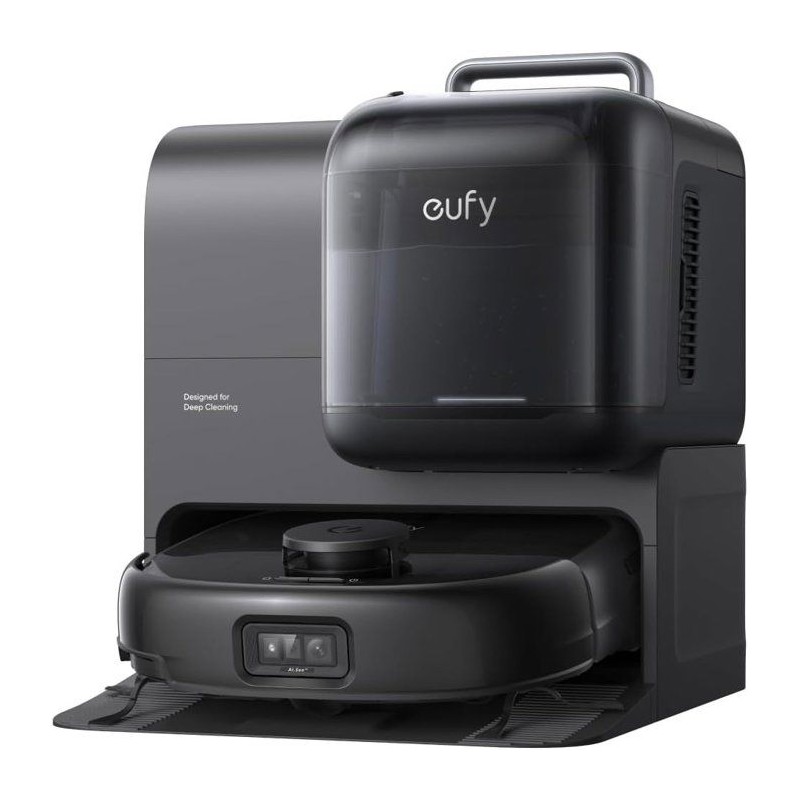 Robot aspirateur laveur - EUFY Omni E28 - 20 000 Pa - Noir