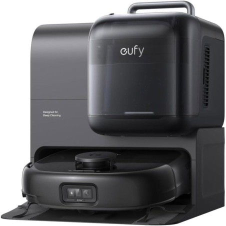 Robot aspirateur laveur - EUFY Omni E28 - 20 000 Pa - Noir