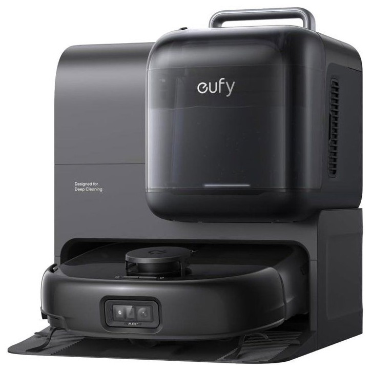 Robot aspirateur laveur - EUFY Omni E28 - 20 000 Pa - Noir