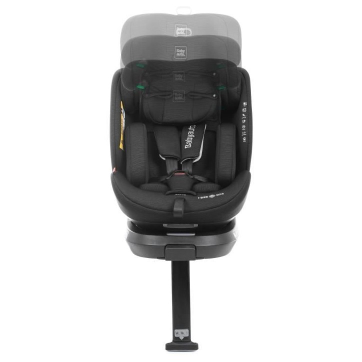 Siege auto - BABYAUTO - CORE - Groupe 0/1/2/3 - 40 / 150 cm - I-Size - Isofix - Pivotant - Inclinable - Réducteur - Noir