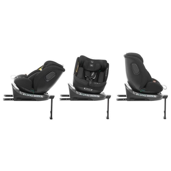 Siege auto - BABYAUTO - CORE - Groupe 0/1/2/3 - 40 / 150 cm - I-Size - Isofix - Pivotant - Inclinable - Réducteur - Noir