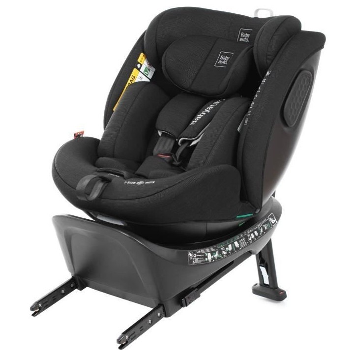 Siege auto - BABYAUTO - CORE - Groupe 0/1/2/3 - 40 / 150 cm - I-Size - Isofix - Pivotant - Inclinable - Réducteur - Noir