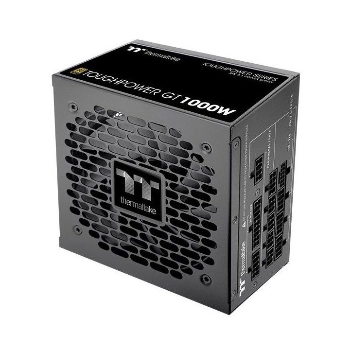 THERMALTAKE - Toughpower GT - Alimentation PC - 1000 W - 80+ Gold - ATX3.1 - Full modulaire - PCI-E 5.1 12VHPWR THERMALTAKE - Toughpower GT - Alimentation PC - 1000 W - 80+ Gold - ATX3.1 - Full modulaire - PCI-E 5.1 12VHPWR