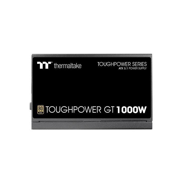 THERMALTAKE - Toughpower GT - Alimentation PC - 1000 W - 80+ Gold - ATX3.1 - Full modulaire - PCI-E 5.1 12VHPWR THERMALTAKE - Toughpower GT - Alimentation PC - 1000 W - 80+ Gold - ATX3.1 - Full modulaire - PCI-E 5.1 12VHPWR