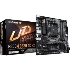 Carte mere - GIGABYTE - B550M DS3H AC R2 - Format Micro-ATX - Chipset