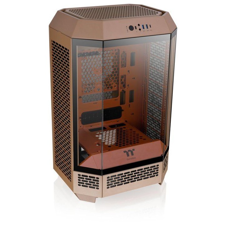 THERMALTAKE - CA-1Y4-00SGWN-00 - The TOWER 300 - Boitier PC sans alimentation - Mini tour - Format Micro-ATX - Gravel Sand THERMALTAKE - CA-1Y4-00SGWN-00 - The TOWER 300 - Boitier PC sans alimentation - Mini tour - Format Micro-ATX - Gravel Sand