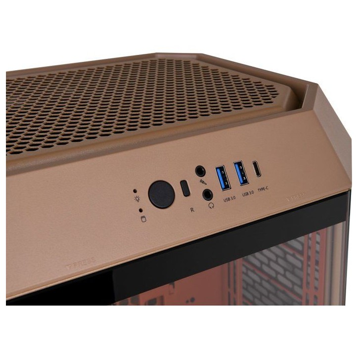 THERMALTAKE - CA-1Y4-00SGWN-00 - The TOWER 300 - Boitier PC sans alimentation - Mini tour - Format Micro-ATX - Gravel Sand THERMALTAKE - CA-1Y4-00SGWN-00 - The TOWER 300 - Boitier PC sans alimentation - Mini tour - Format Micro-ATX - Gravel Sand
