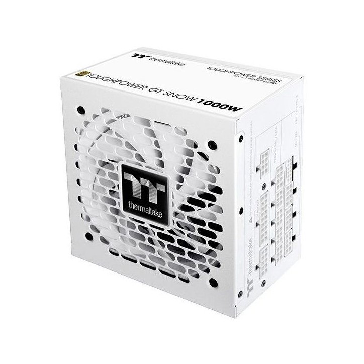 THERMALTAKE - Toughpower GT Snow - Alimentation PC - 1000 W - 80+ Gold - ATX3.1 - Full modulaire - PCI-E 5.1 THERMALTAKE - Toughpower GT Snow - Alimentation PC - 1000 W - 80+ Gold - ATX3.1 - Full modulaire - PCI-E 5.1