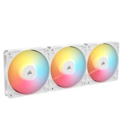 CORSAIR - RS120-R ARGB White - Ventilateur boîtier - 120 mm ARGB Fan