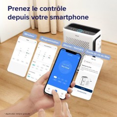 Purificateur d'air - LEVOIT - Vital 100S - Smart HEPA - White