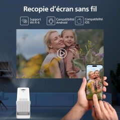 Vidéoprojecteur - PHILIPS - NeoPix 140 - HD 720p - LED - Wi-Fi - Blan