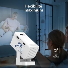 Vidéoprojecteur - PHILIPS - NeoPix 140 - HD 720p - LED - Wi-Fi - Blan
