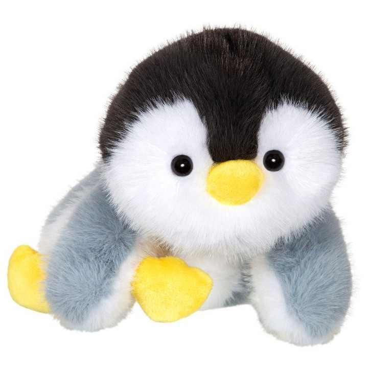 Peluche Floppy Choopy Pingouin - GIPSY TOYS - 22 cm - Noir / Blanc / Gris Peluche Floppy Choopy Pingouin - GIPSY TOYS - 22 cm - Noir / Blanc / Gris