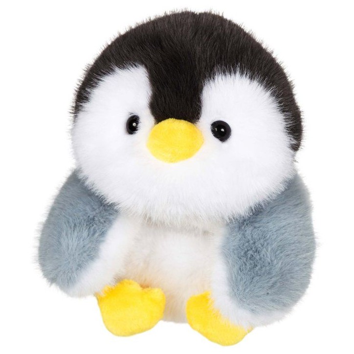 Peluche Floppy Choopy Pingouin - GIPSY TOYS - 22 cm - Noir / Blanc / Gris Peluche Floppy Choopy Pingouin - GIPSY TOYS - 22 cm - Noir / Blanc / Gris