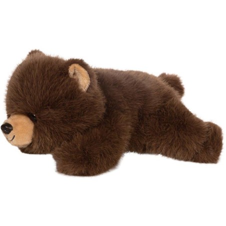 Peluche Floppy Choopy Ours brun - GIPSY TOYS - 22 cm - Marron