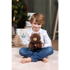 Peluche Floppy Choopy Ours brun - GIPSY TOYS - 22 cm - Marron