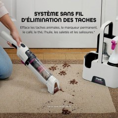 SHARK HX100EUT StainForce - Nettoyeur de tâches sans fil - Léger et portable - détachant pour tapis, tissus d'ameublement, vo