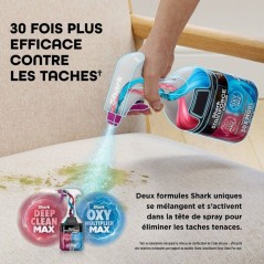 SHARK HX100EUT StainForce - Nettoyeur de tâches sans fil - Léger et