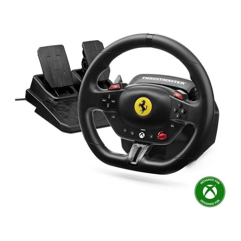 Volant + pédalier - THRUSTMASTER - T98 Ferrari 296 GTS - Pour XBOX et