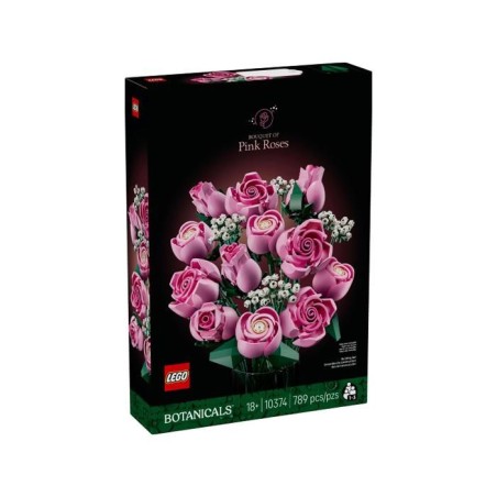 Set de construction - LEGO - 10374 - Bouquet de roses roses - 12 piece