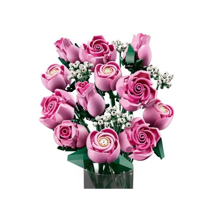 Set de construction - LEGO - 10374 - Bouquet de roses roses - 12 pieces - Pour adultes Set de construction - LEGO - 10374 - Bouquet de roses roses - 12 pieces - Pour adultes