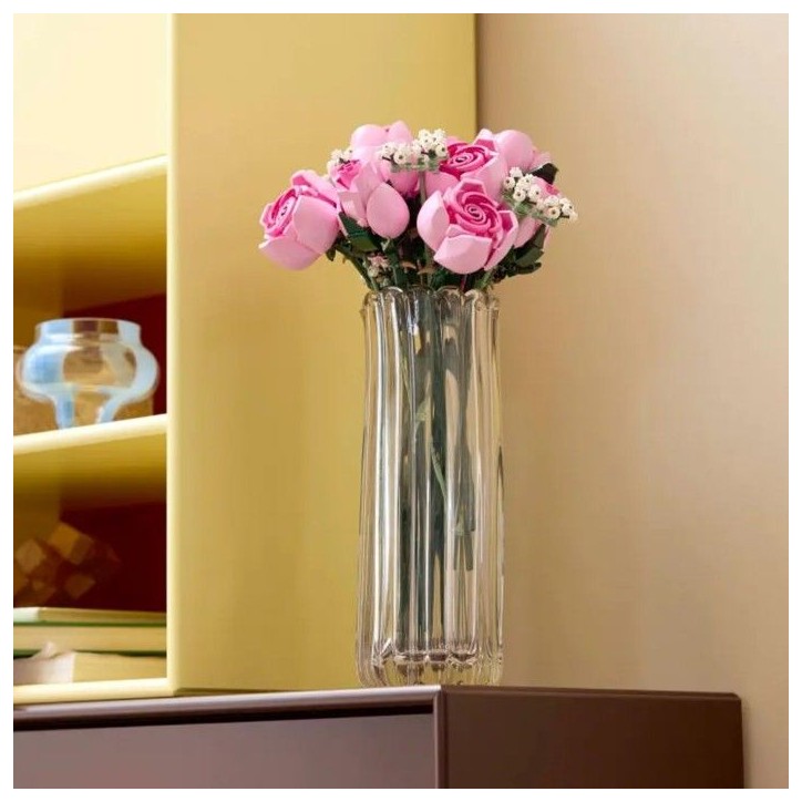 Set de construction - LEGO - 10374 - Bouquet de roses roses - 12 pieces - Pour adultes Set de construction - LEGO - 10374 - Bouquet de roses roses - 12 pieces - Pour adultes