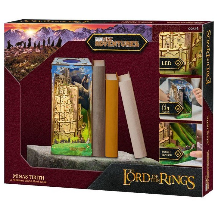 Book Nook - Kit DIY a construire Maquette 3D Serre Livre - REVELL - Tiny Adventures - Le Seigneur des Anneaux - Minas Tirith - L Book Nook - Kit DIY a construire Maquette 3D Serre Livre - REVELL - Tiny Adventures - Le Seigneur des Anneaux - Minas Tirith - L