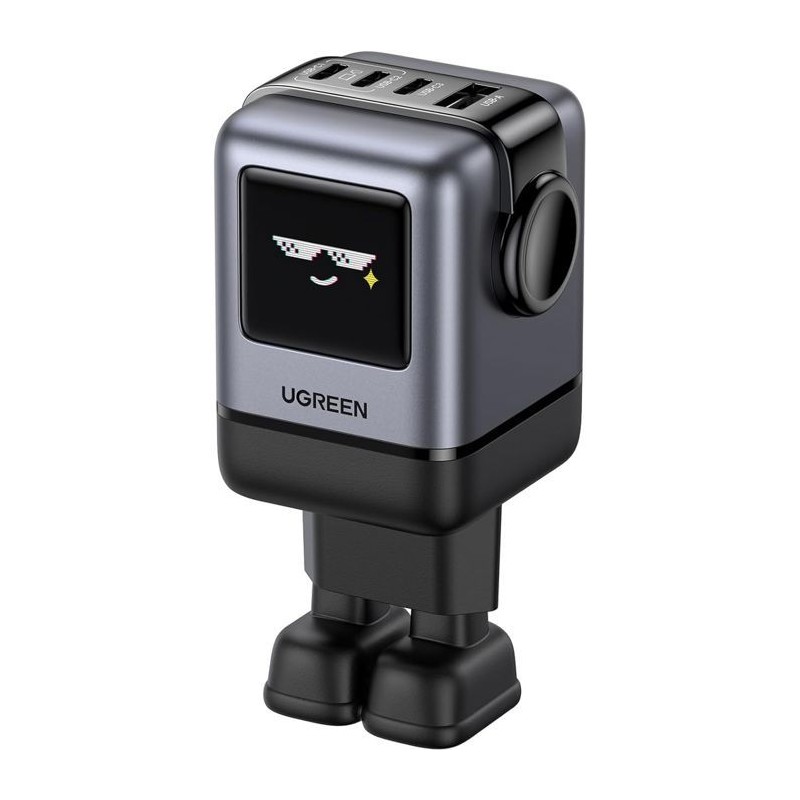 Chargeur secteur robot 4 ports - UGREEN - 100W - PD - Noir