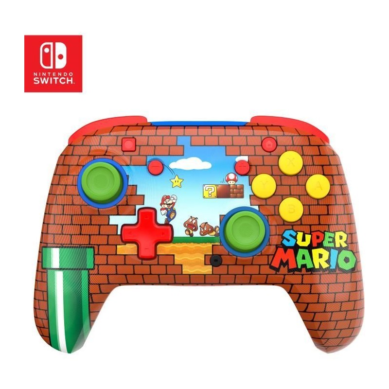 Manette de jeu - Nintendo Switch - Rematch Mario Bricks - Sans fil - R
