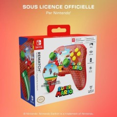 Manette de jeu - Nintendo Switch - Rematch Mario Bricks - Sans fil - R