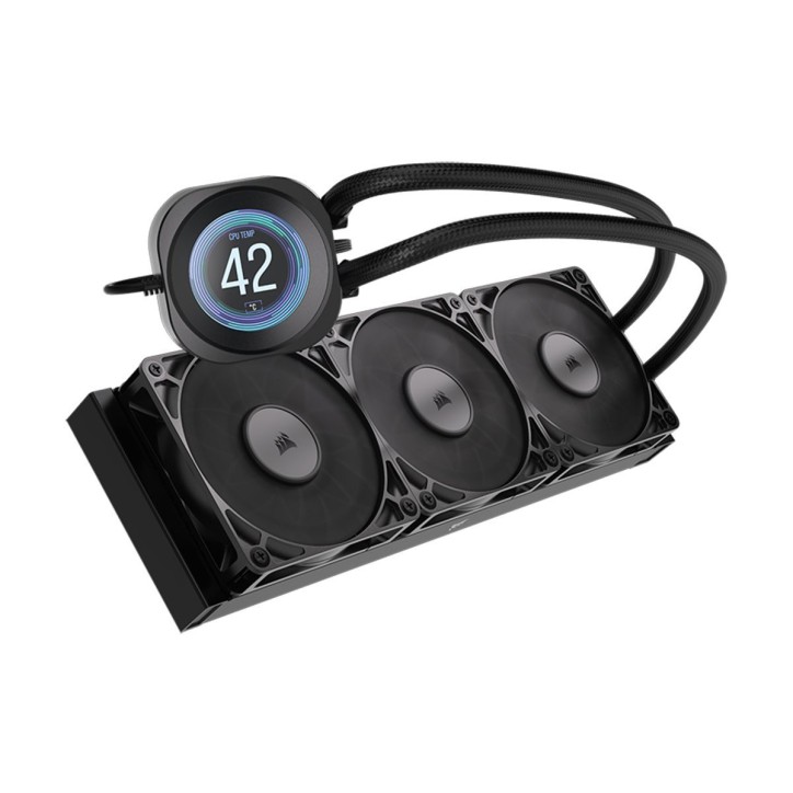 CORSAIR - NAUTILUS 360 LCD - Refroidissement PC - 360 mm Radiator - Liquid CPU Cooler CORSAIR - NAUTILUS 360 LCD - Refroidissement PC - 360 mm Radiator - Liquid CPU Cooler