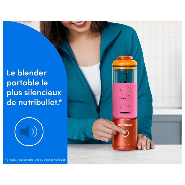Blender portable - NUTRIBULLET - Flex - NBP013OR - Orange Blender portable - NUTRIBULLET - Flex - NBP013OR - Orange