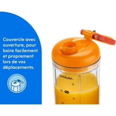 Blender portable - NUTRIBULLET - Flex - NBP013OR - Orange