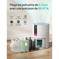 Ionisateur - DREO - Macro AP605S - Renouvellement de l'air jusqu'a 73