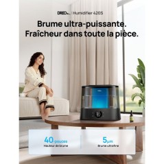 Humidificateur - DREO - 420S - Ultrasonique - Silencieux - Grande capacité