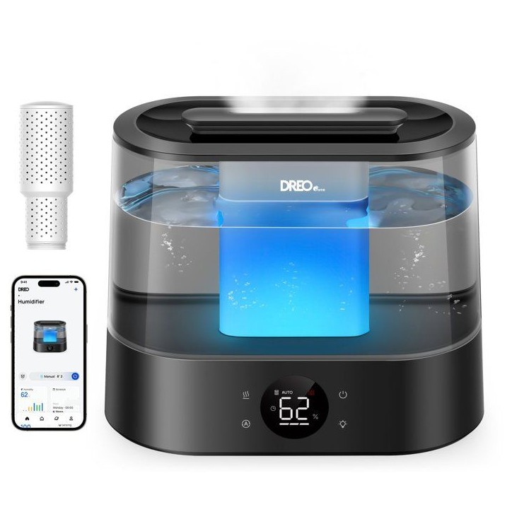 Humidificateur - DREO - 420S - Ultrasonique - Silencieux - Grande capacité Humidificateur - DREO - 420S - Ultrasonique - Silencieux - Grande capacité