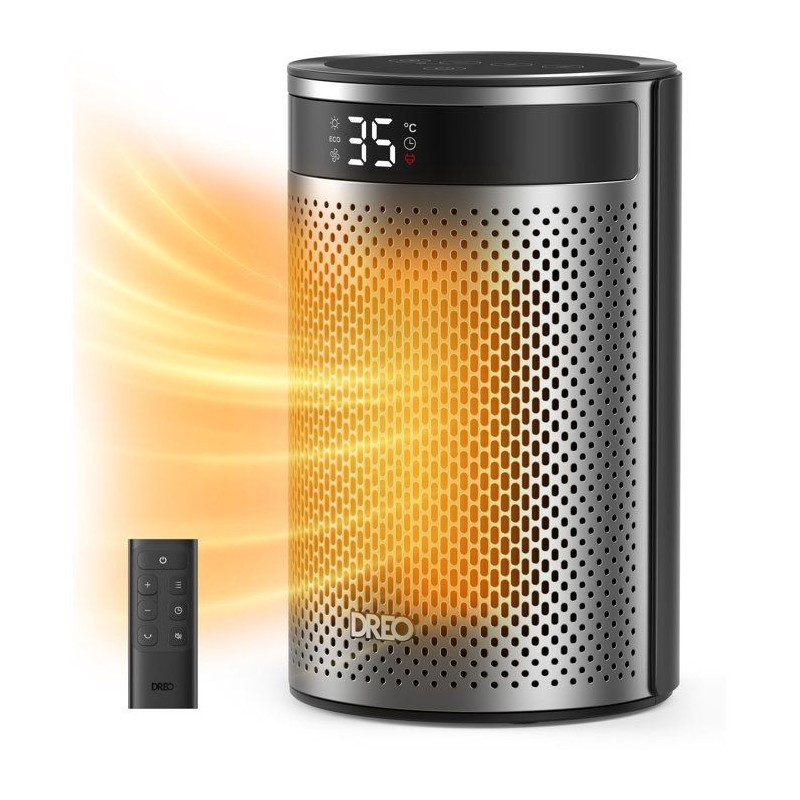 Chauffage d'appoint - Hyper-céramique - 1500 W - Dreo - Atom 416 - Co