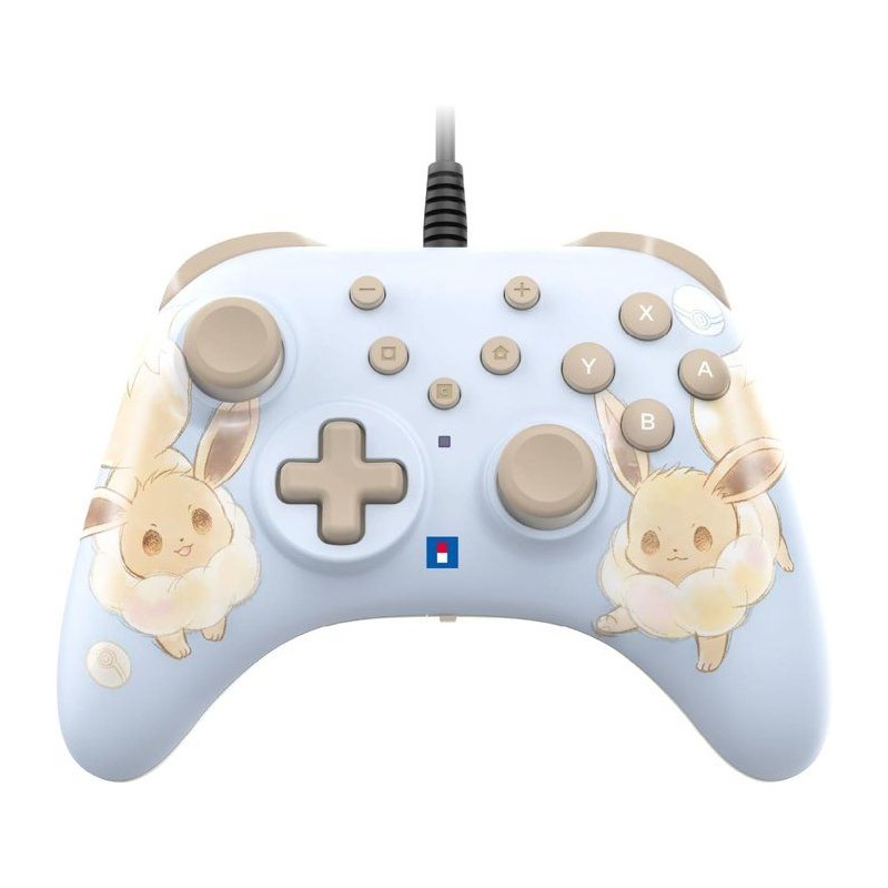 Manette de jeu - Nintendo Switch et Switch 2 - Pokémon - Filaire - Bl