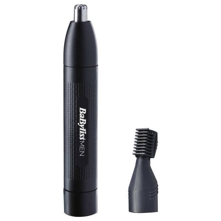Tondeuse nez/oreilles/sourcils - BaByliss - E652E - Lame en acier inoxydable - Fonctionnement sans fil Tondeuse nez/oreilles/sourcils - BaByliss - E652E - Lame en acier inoxydable - Fonctionnement sans fil